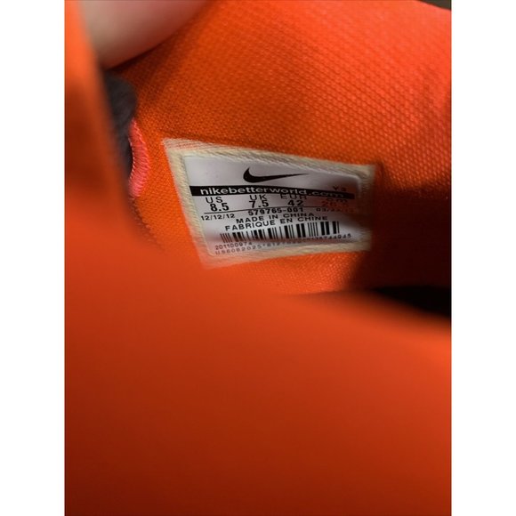 Nike Air Max Lebron X 10 Low Black Total Crimson 579765-001 Men's Size 8.5 Clean - Picture 9 of 10